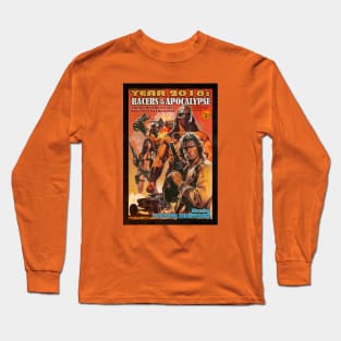 Year 2018: Racers of the apocalypse, Turbo Vendetta retro VHS design Long Sleeve T-Shirt